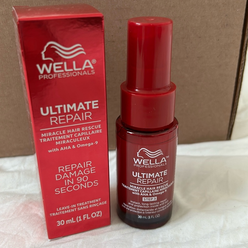 🆕 WELLA ULTIMATE “MIRACLE HAIR RESCUE TREATMENT “